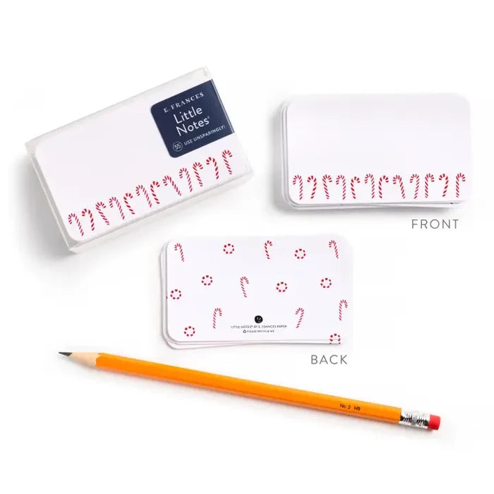 E Frances Little Notes -Candy Cane