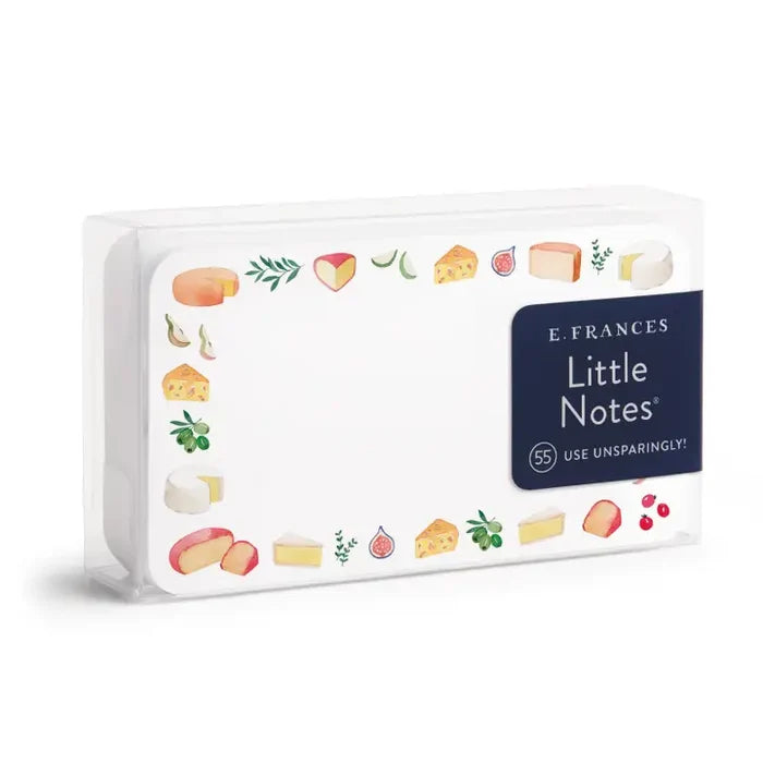 E Frances Little Notes -Cheese