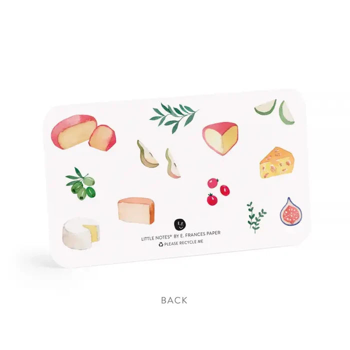 E Frances Little Notes -Cheese