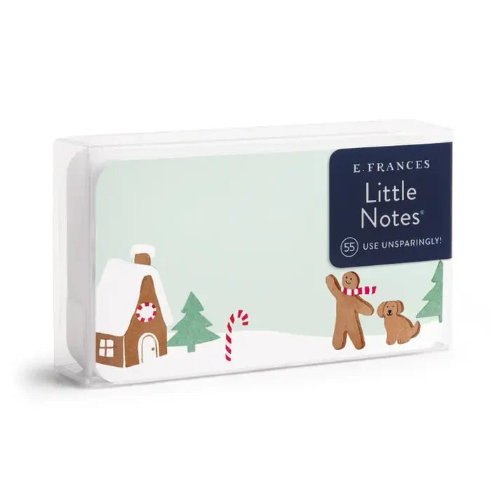 E Frances Little Notes -Gingerbread Village