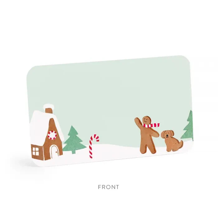E Frances Little Notes -Gingerbread Village