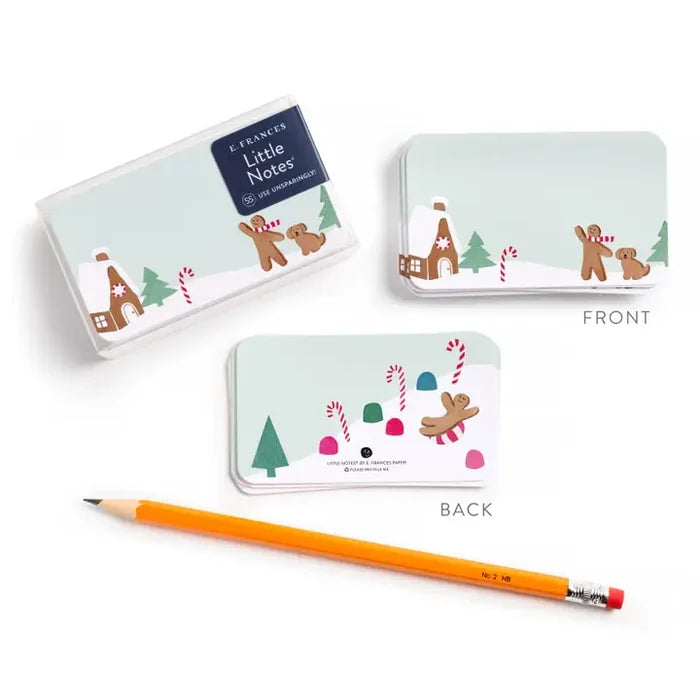 E Frances Little Notes -Gingerbread Village