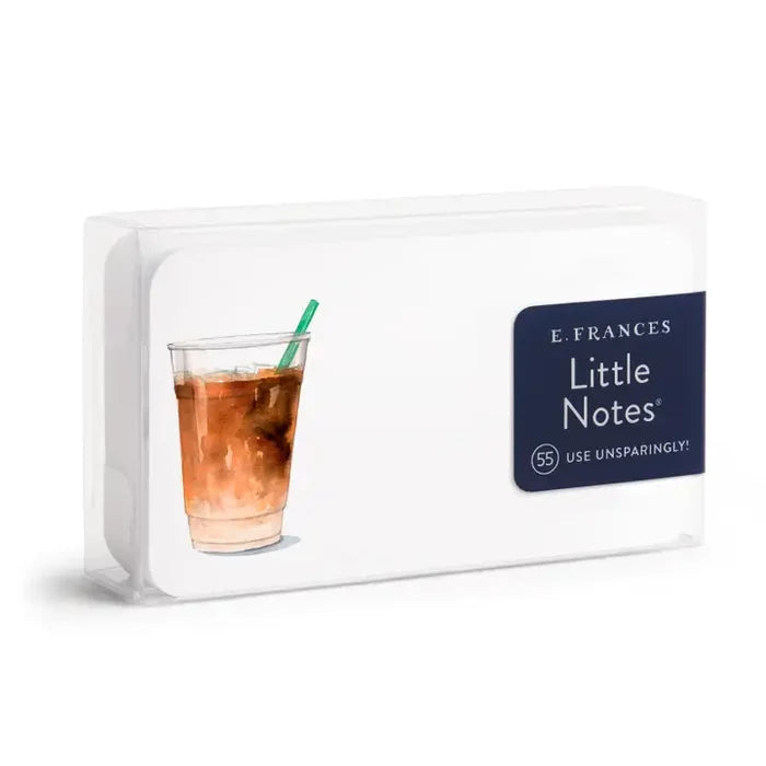 E Frances Little Notes -Iced Coffee