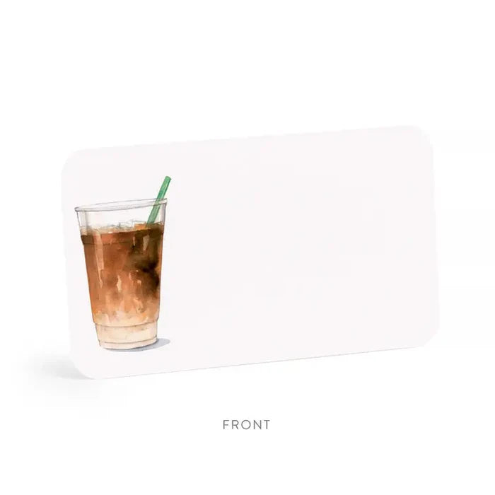 E Frances Little Notes -Iced Coffee