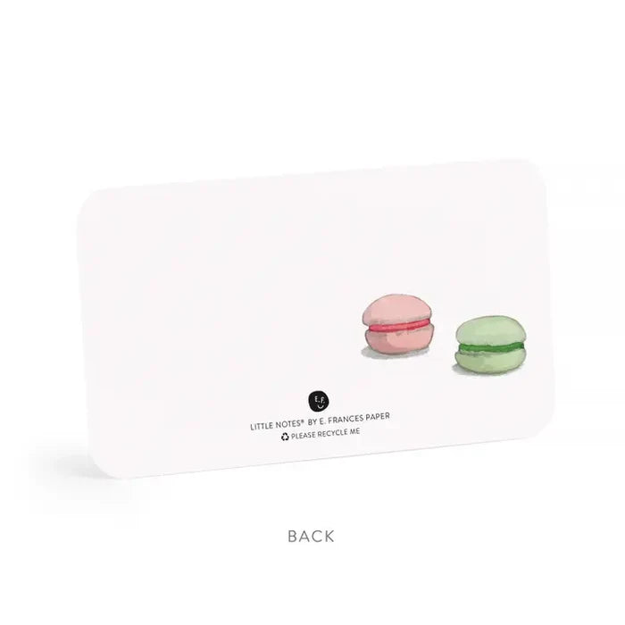 E Frances Little Notes -Macaron