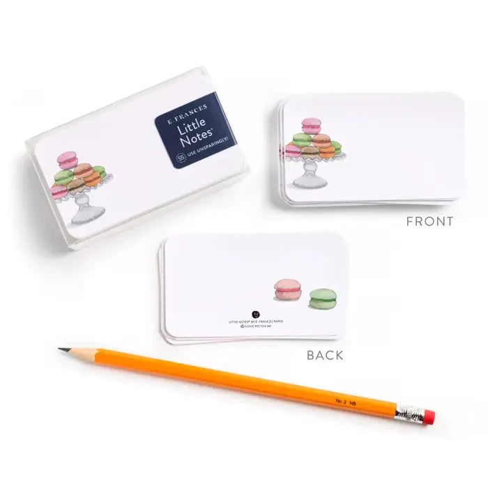 E Frances Little Notes -Macaron