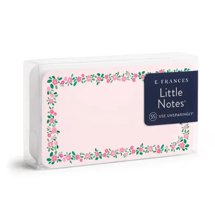 E Frances Little Notes -Pink Petals