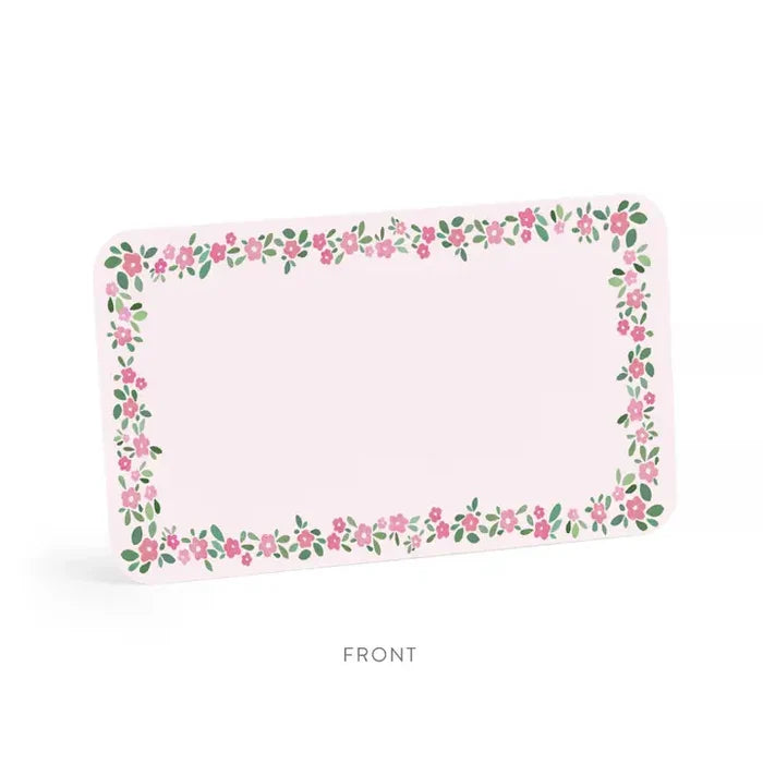 E Frances Little Notes -Pink Petals