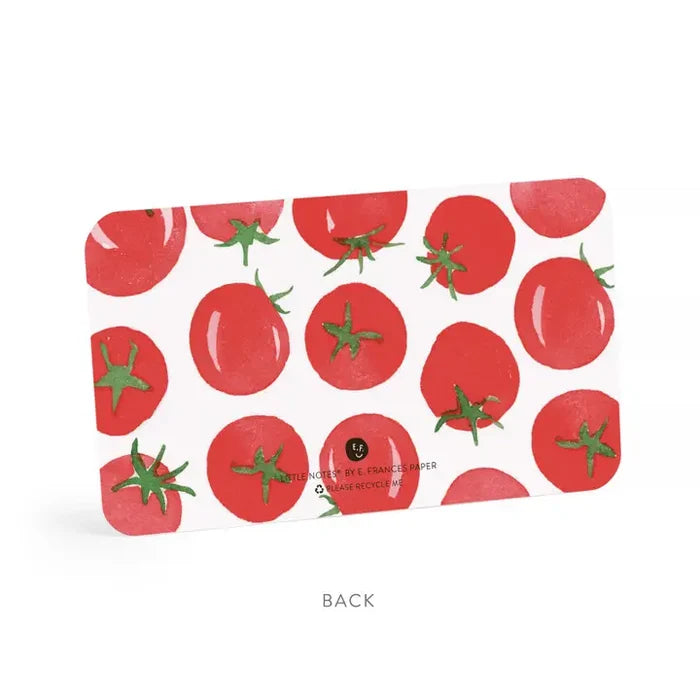 E Frances Little Notes -Tomato