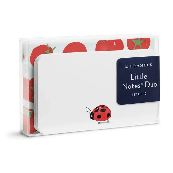 E Frances Little Notes Duo Set -Ladybug