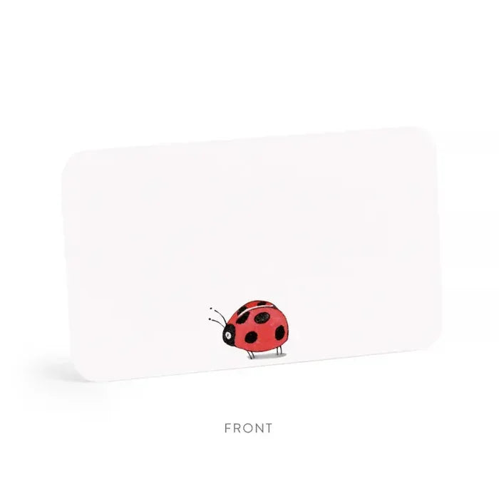 E Frances Little Notes Duo Set -Ladybug
