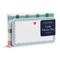 E Frances Little Notes Duo Set -Scalloped Hearts