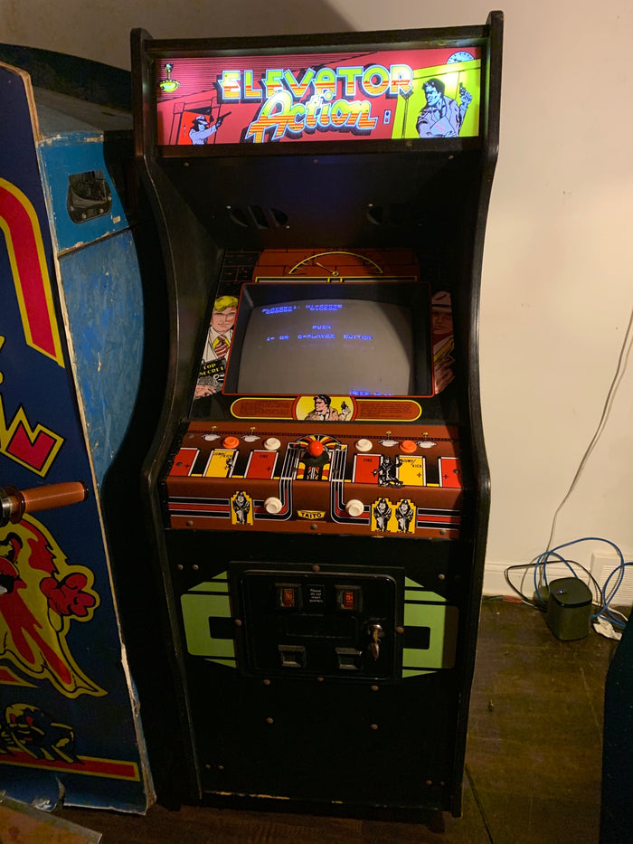 Elevator Action Arcade Marquee - Escape Pod Online