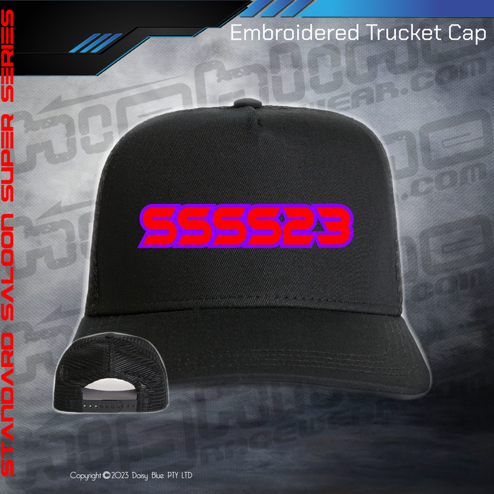Embroidered Trucker Cap - Standard Saloon Super Series 2023