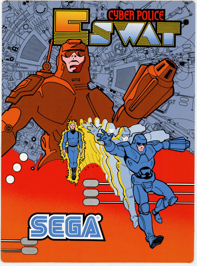 ESwat Cyber Police Side Art Decals - Escape Pod Online