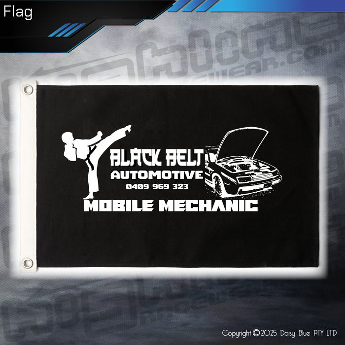 Flag - Black Belt Automotive