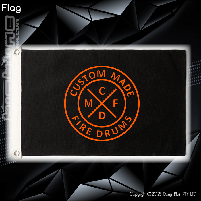 Flag - Custom Made Fire Drums
