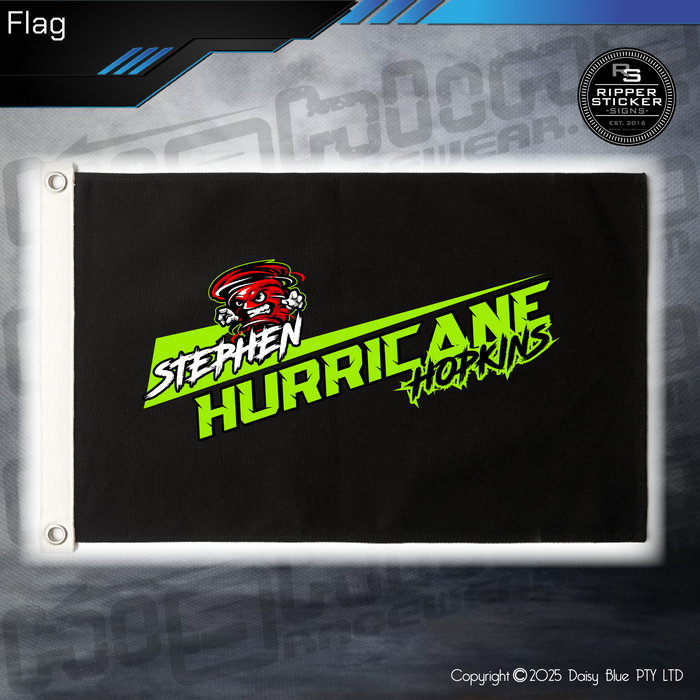 Flag - Stephen 'Hurricane' Hopkins
