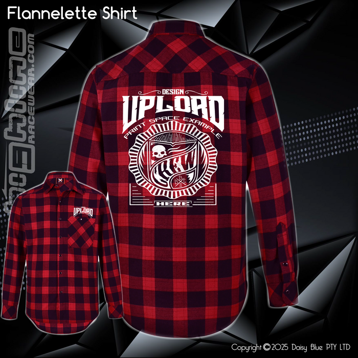 Flannelette Shirt - BAND MERCH