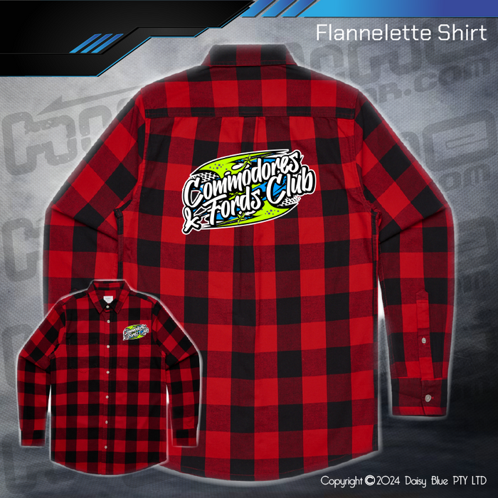 Flannelette Shirt - CFC Logo