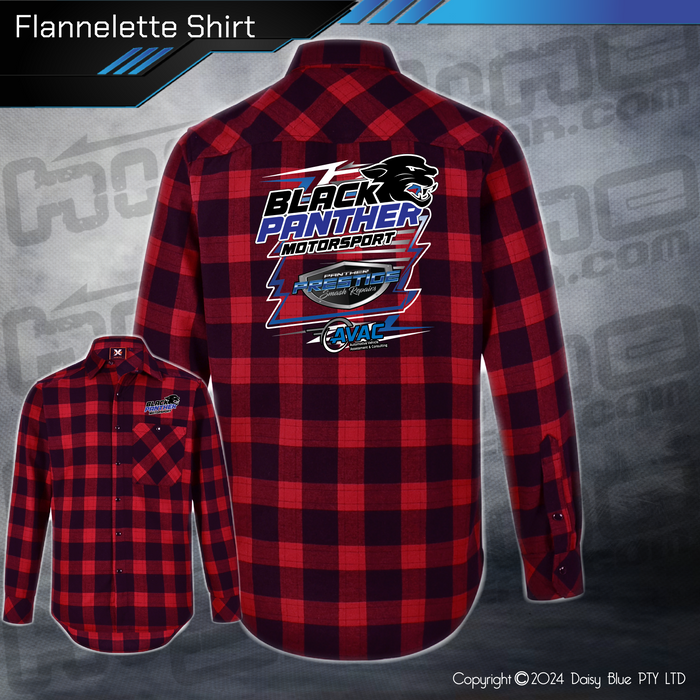 Flannelette Shirt - Gavin Black