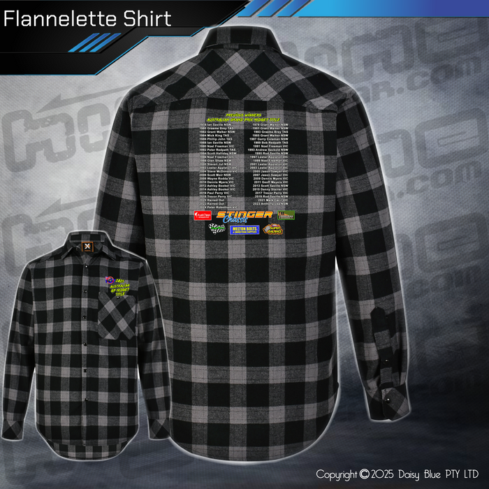 Flannelette Shirt - GP Midget Australian Title 2025