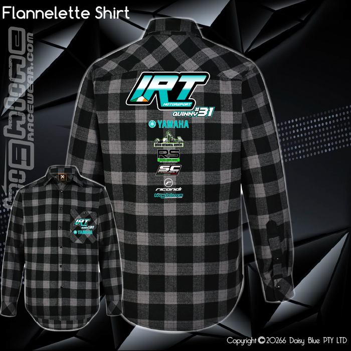 Flannelette Shirt - IRT Motorsport