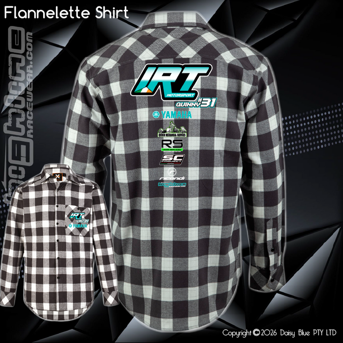Flannelette Shirt - IRT Motorsport