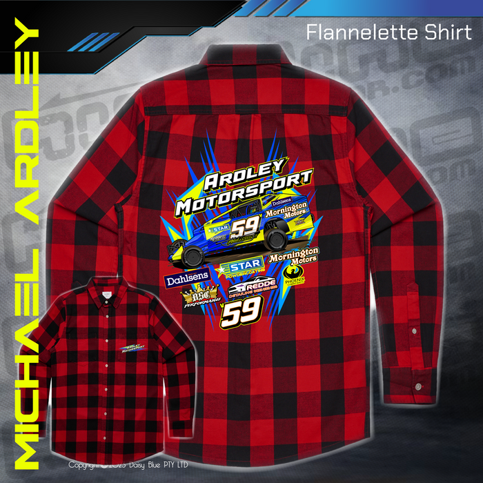 Flannelette Shirt - Mick Ardley