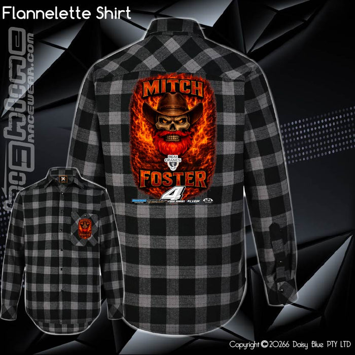 Flannelette Shirt - Mitch Foster