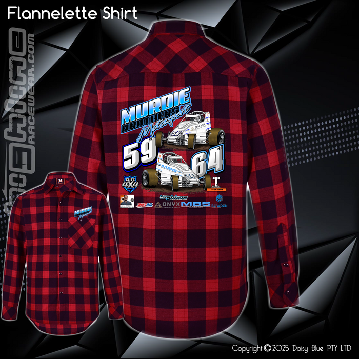 Flannelette Shirt - Murdie Brothers