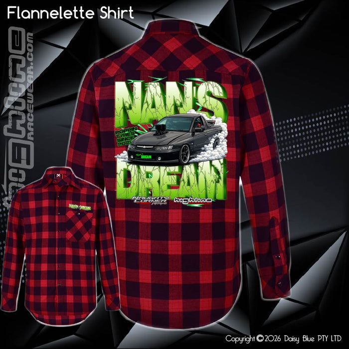 Flannelette Shirt - Nan's Dream 2026