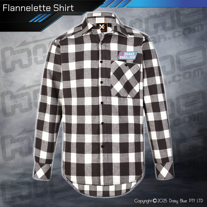 Flannelette Shirt - Shake, Bake & 308