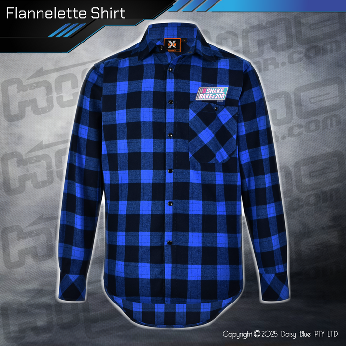 Flannelette Shirt - Shake, Bake & 308