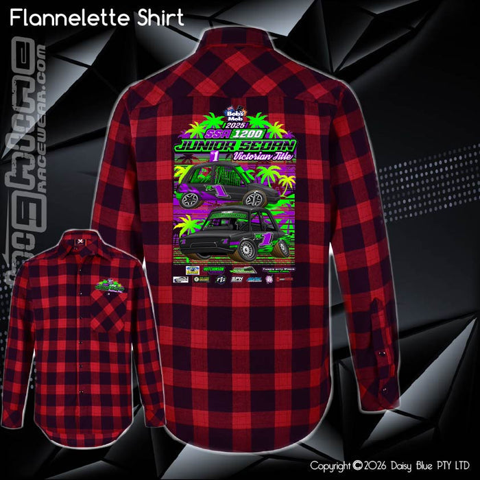 Flannelette Shirt - SSA 1200 Junior Title 2026