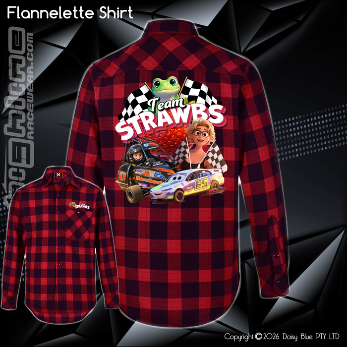 Flannelette Shirt - Strawbs