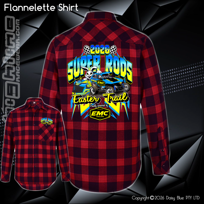 Flannelette Shirt - Super Rod Easter Trail 2026