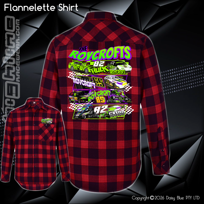 Flannelette Shirt - The Roycrofts