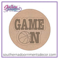 Game On Round Blank