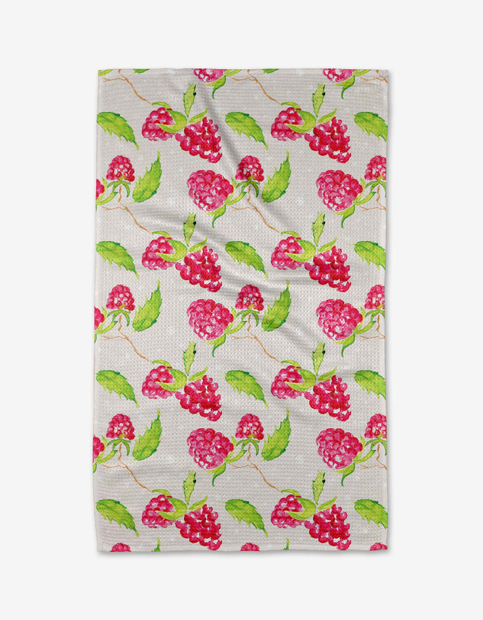 Geometry - Berry Bright Tea Towel
