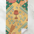 Geometry Lucky Hand Tea Towel