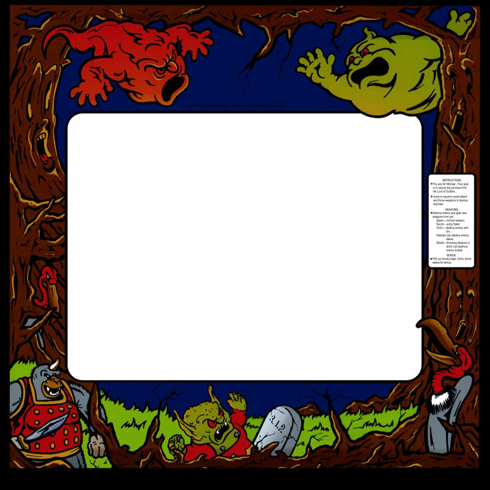 Ghost-n-Goblins Arcade Bezel
