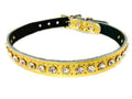 Gold Patent Crystal  Swarovski Rhinestone Choker