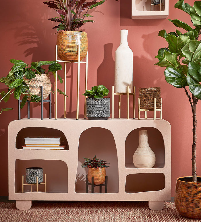 Gold Plant Stand 55cm