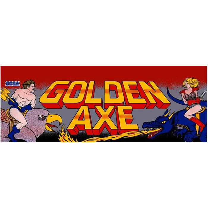 Golden Axe Arcade Marquee - Escape Pod Online