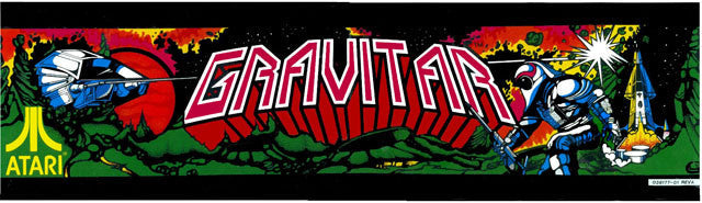 Gravitar Arcade Marquee - Escape Pod Online
