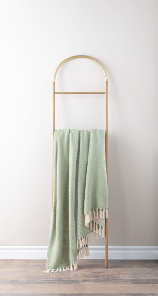 Green Diamond Throw