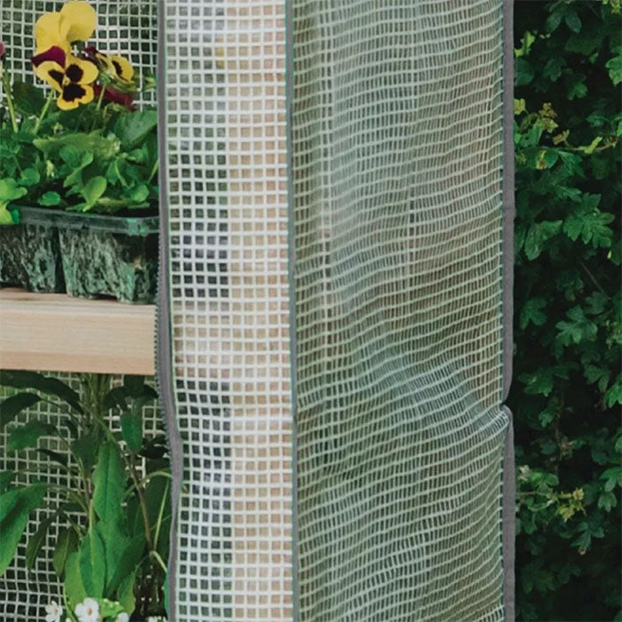 Grow It Replacement Cover White - Premium 4 Tier Wooden Growhouse