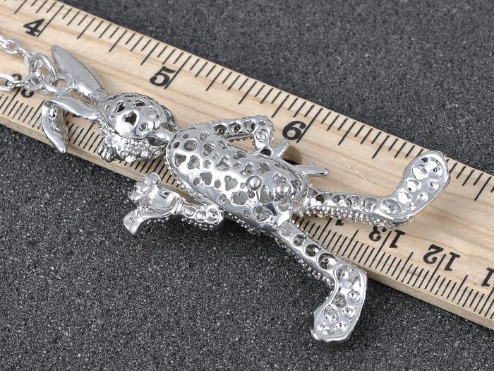 Hare Rabbit Bunny Repa Animal Pendant Necklace