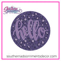 Hello Leopard Template & Digital Cut File